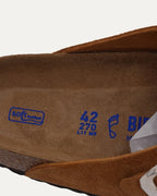 Dagger Embellished Birkenstock Boston Suede Mule
