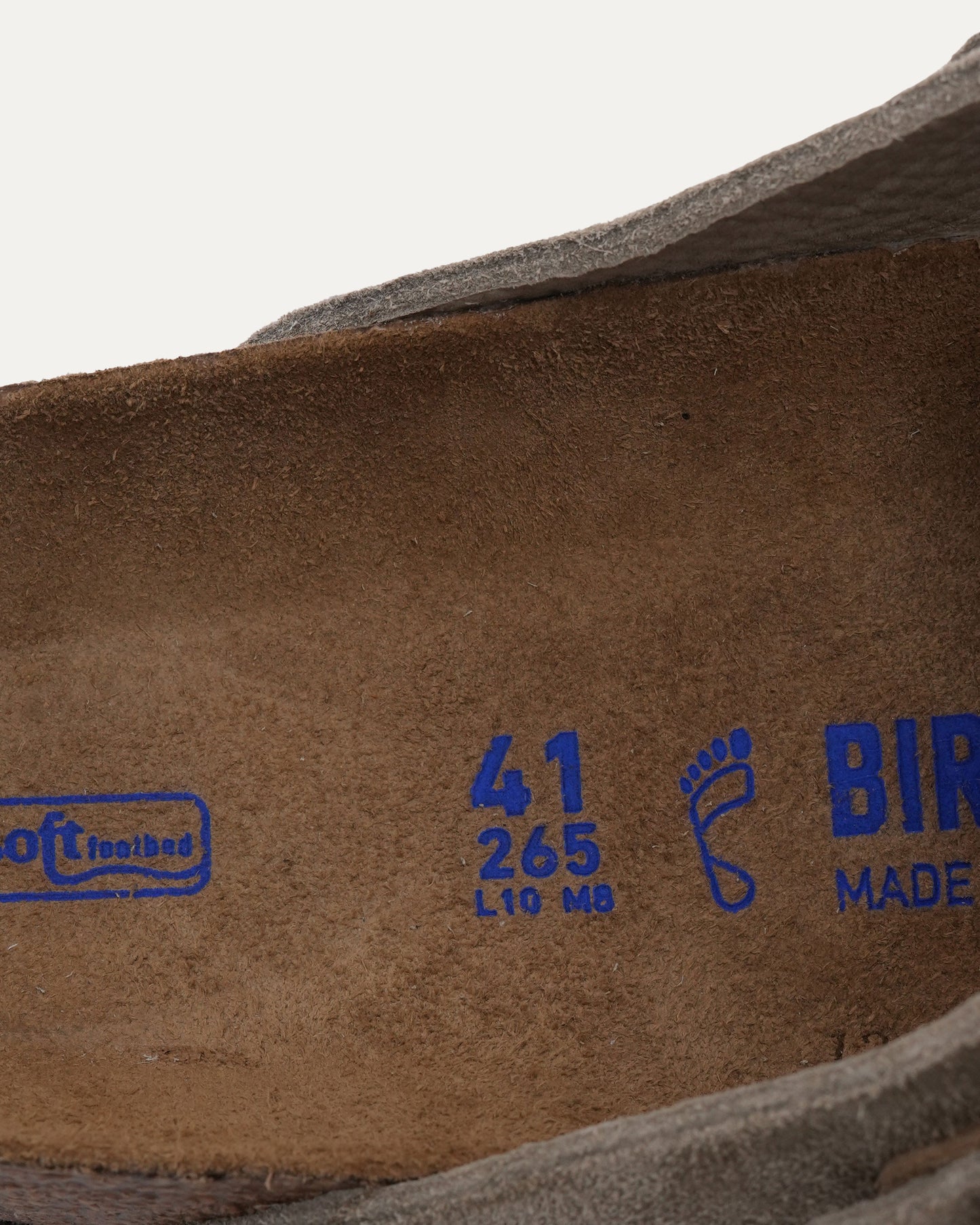 Dagger Embellished Birkenstock Boston Suede Mule