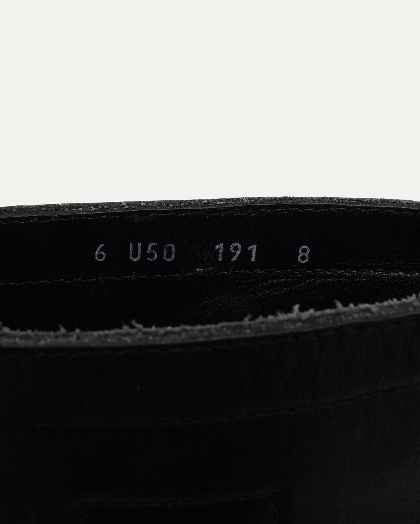 FW99 Peco Leather Riding Boots