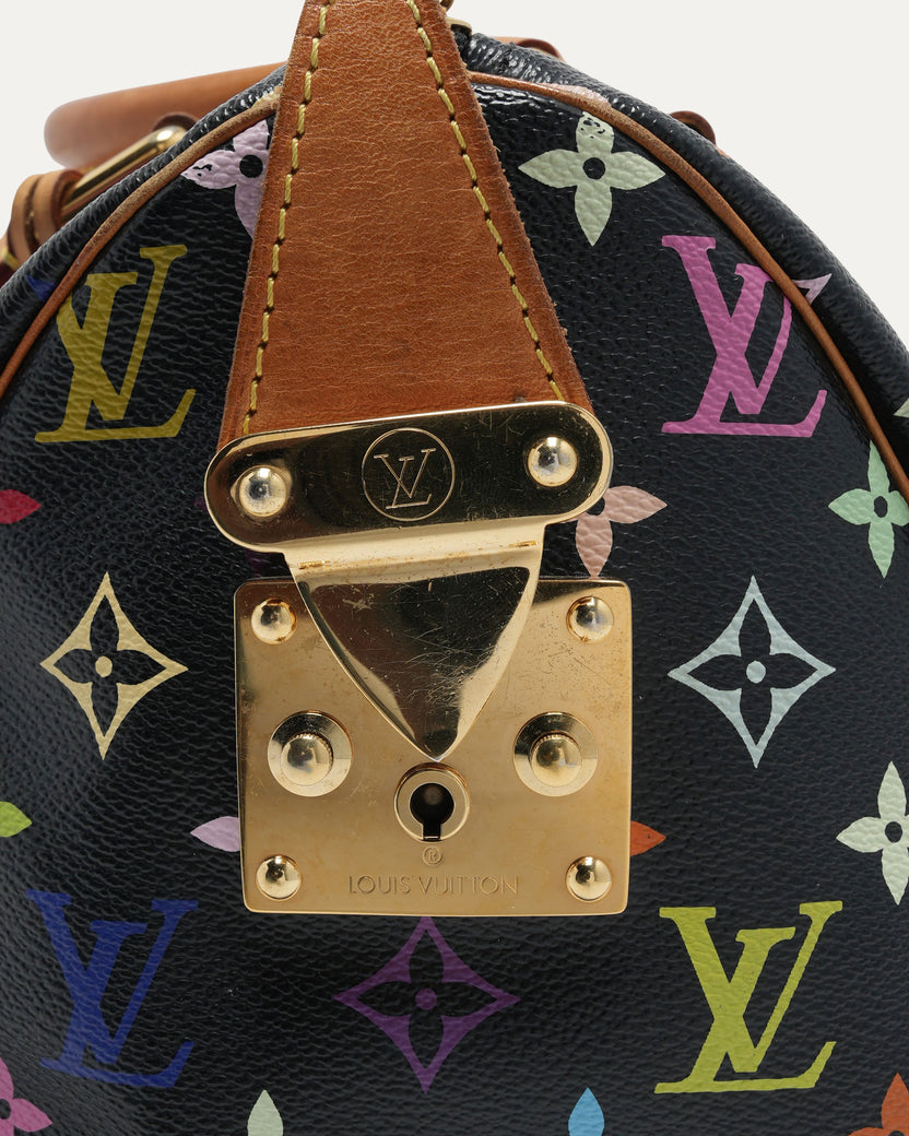 Murakami Monogram Multicolor Speedy 30 Bag