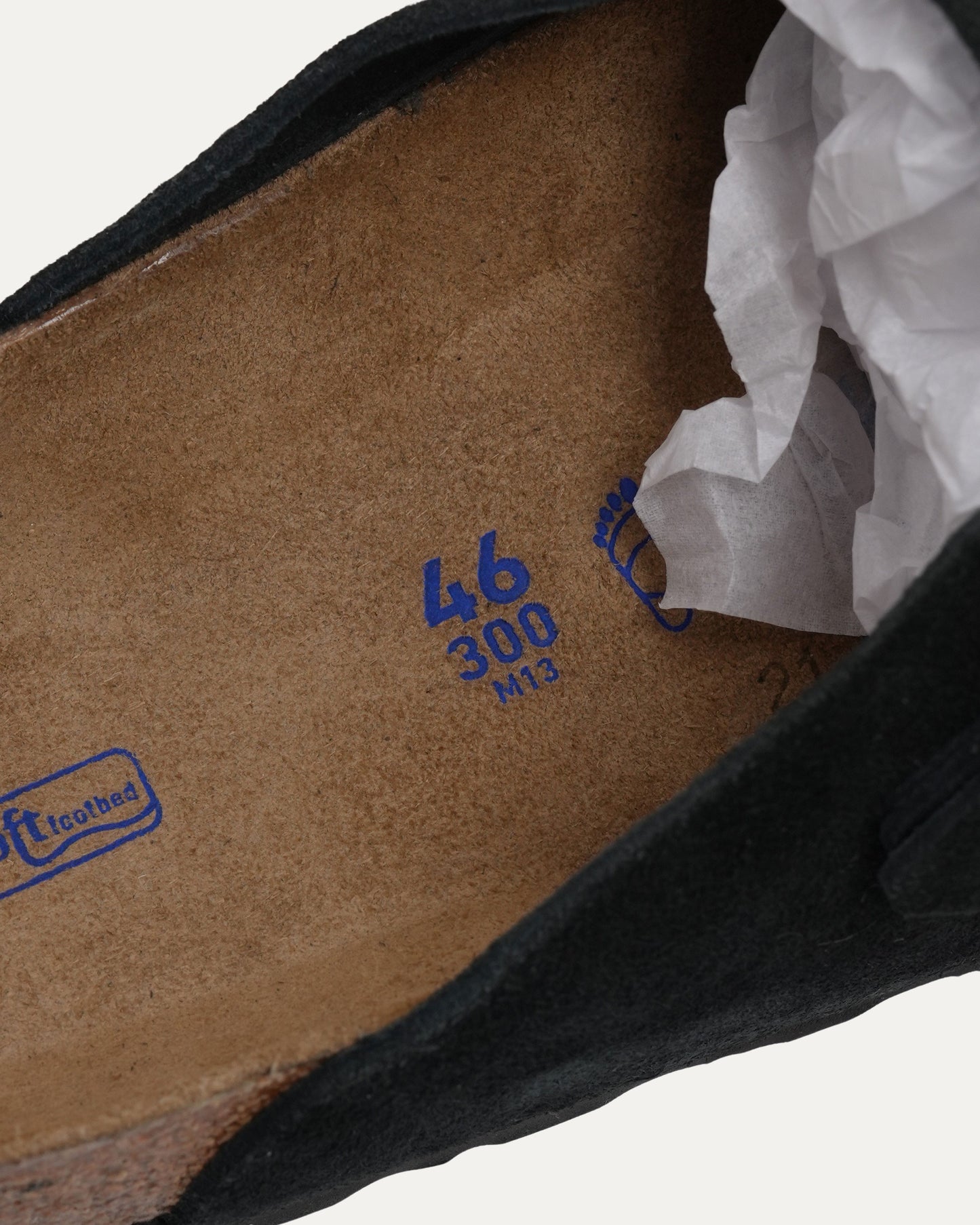 Dagger Embellished Birkenstock Boston Suede Mule