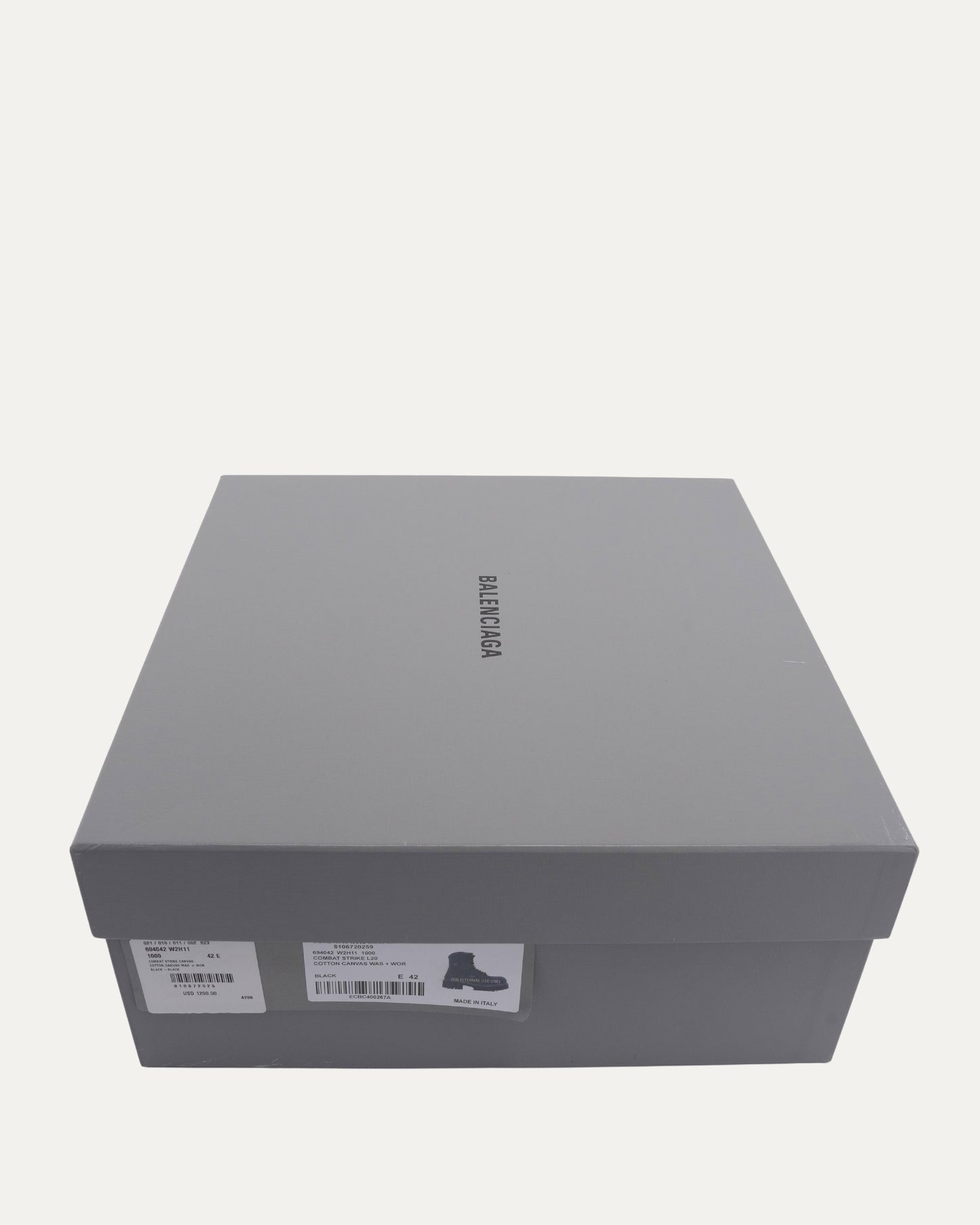 Distressed Canvas Strike Boots