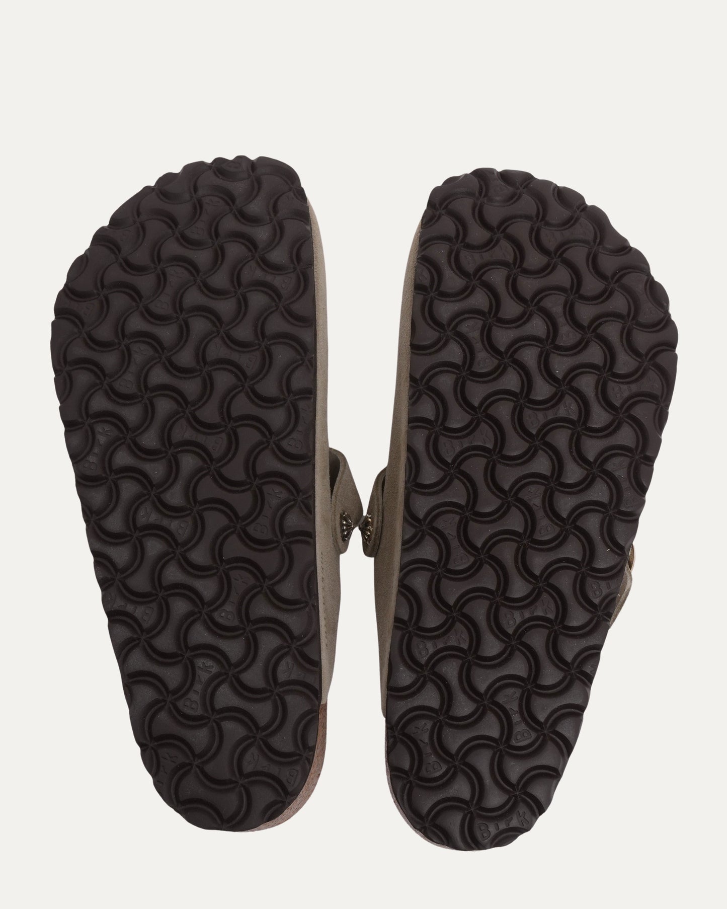 Dagger Embellished Birkenstock Boston Suede Mule