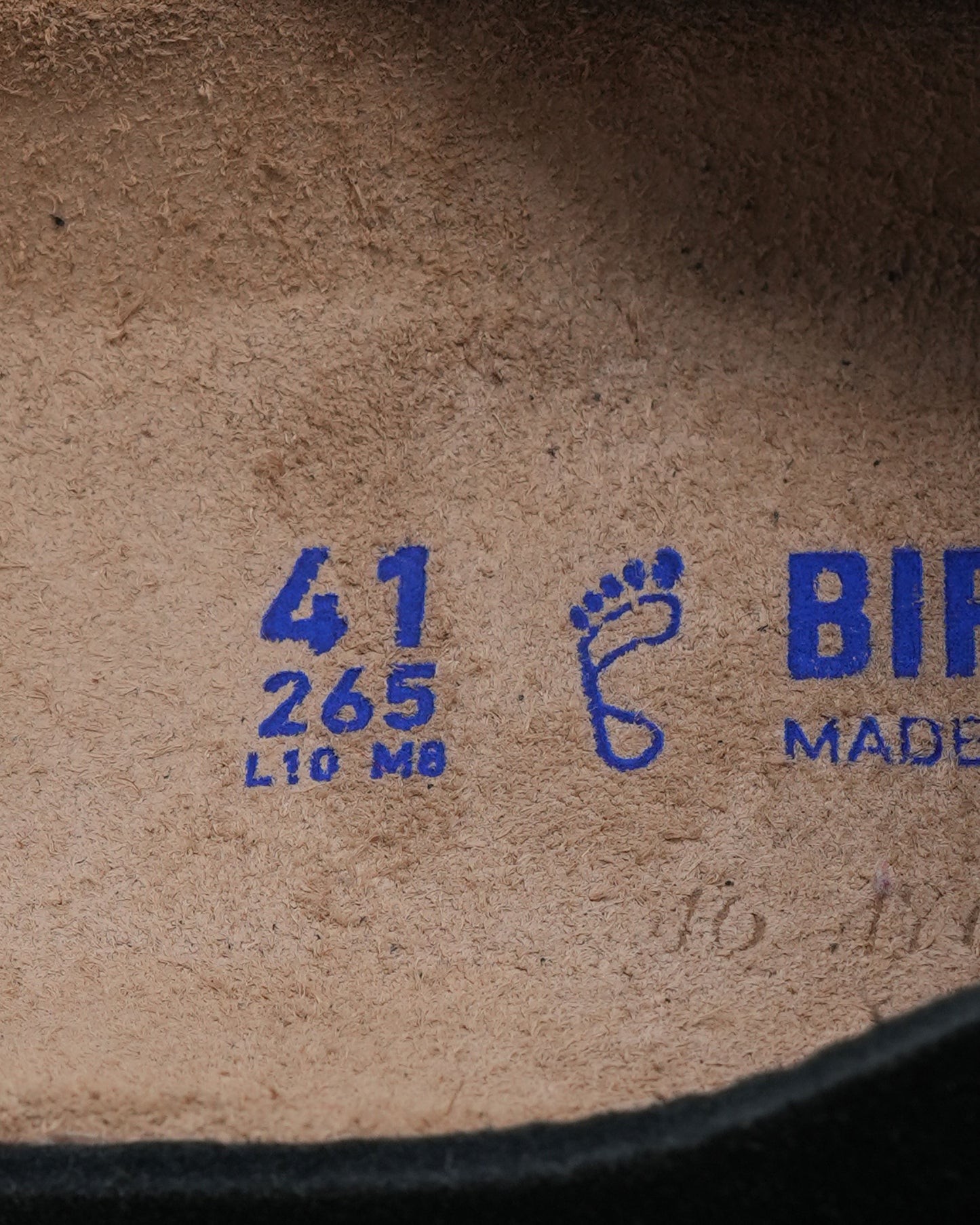 Dagger Embellished Birkenstock Boston Suede Mule