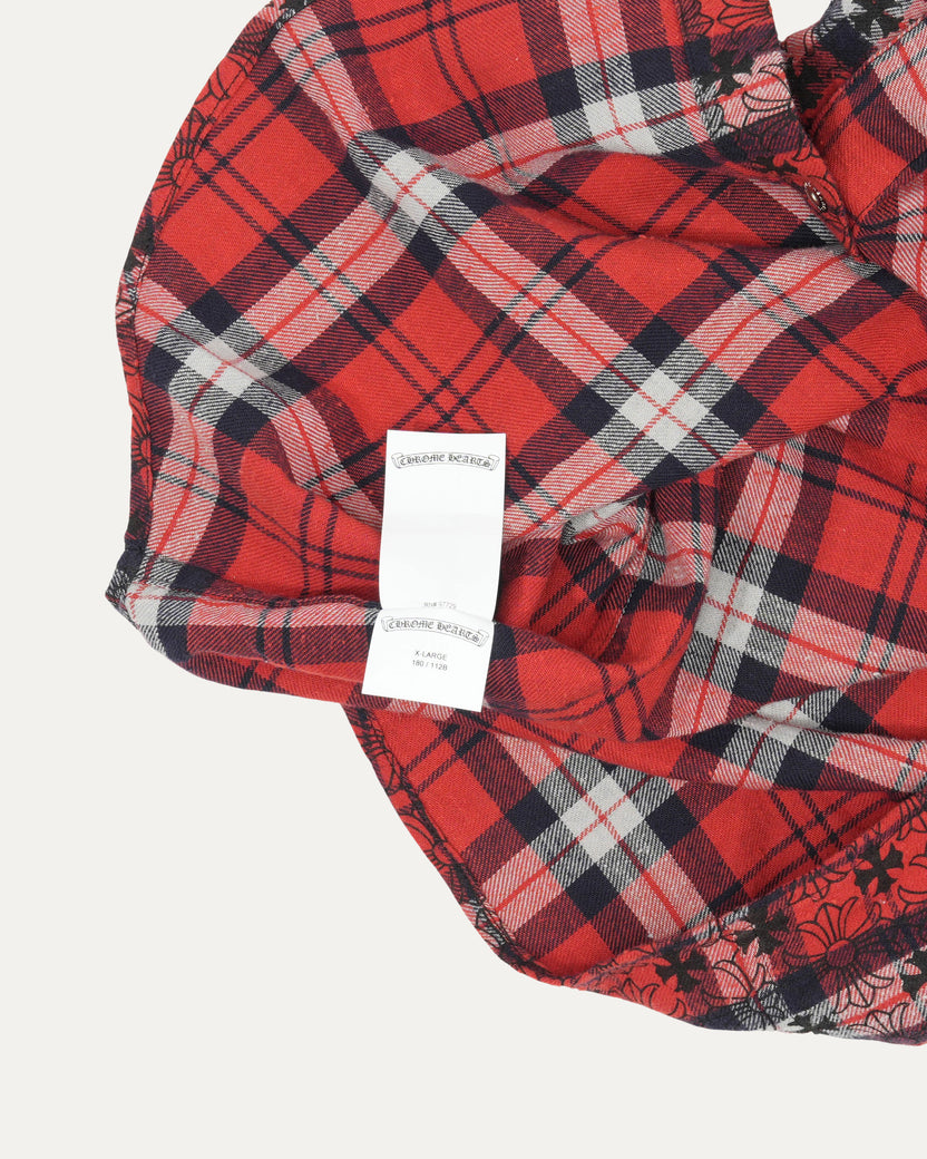 Cross Patch Flannel Shirt