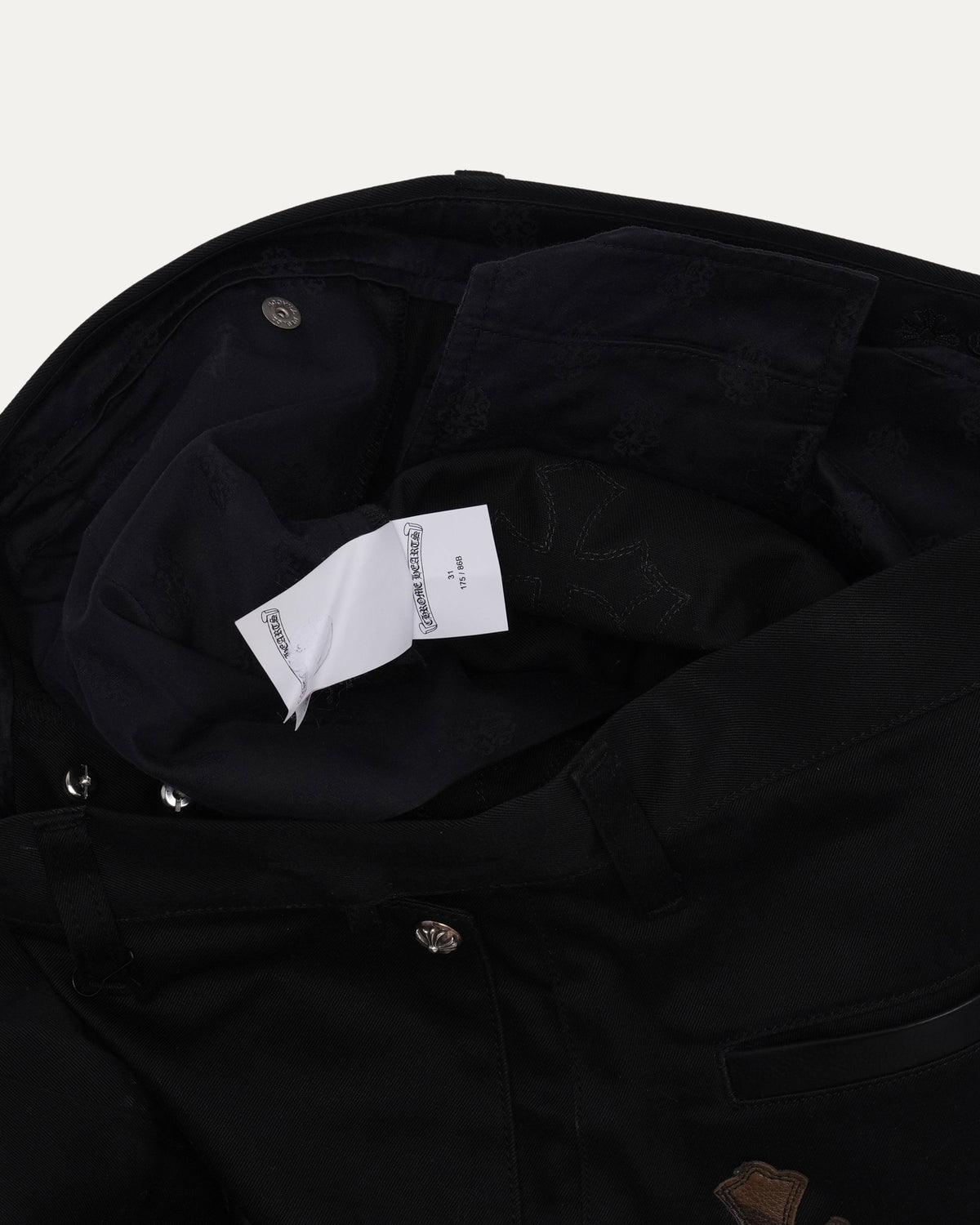 Cross Patch Chino Pants