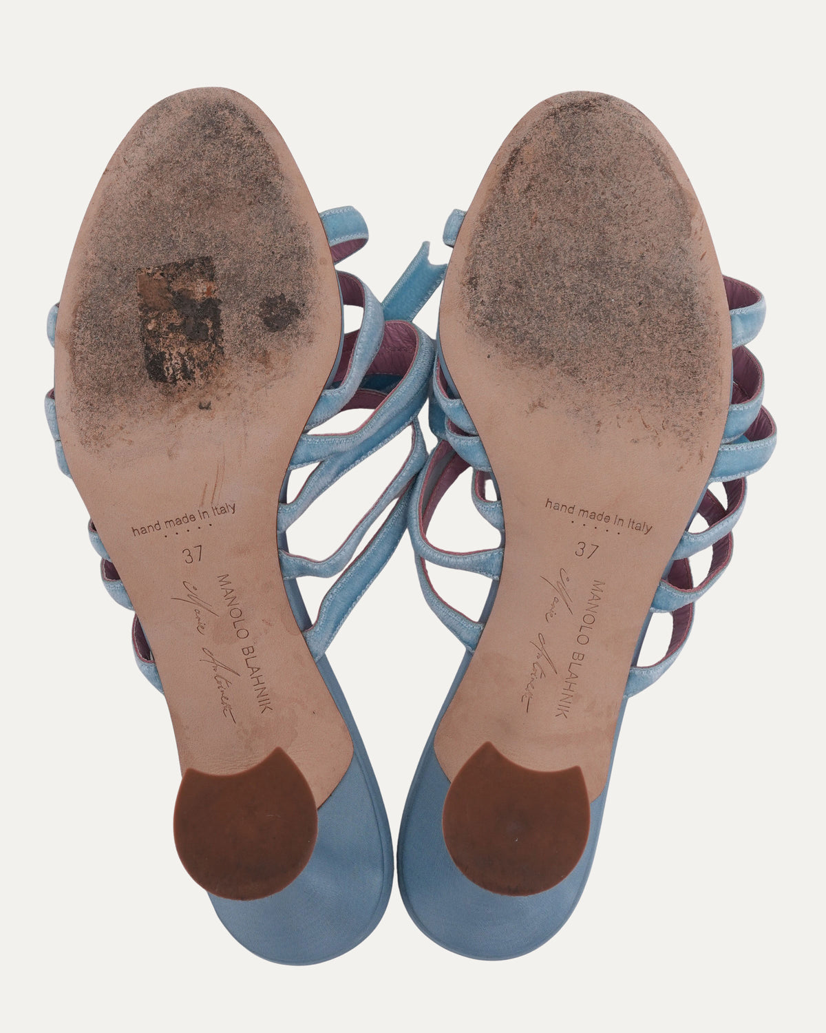 "Marie Antoinette" Collection Blue Heels