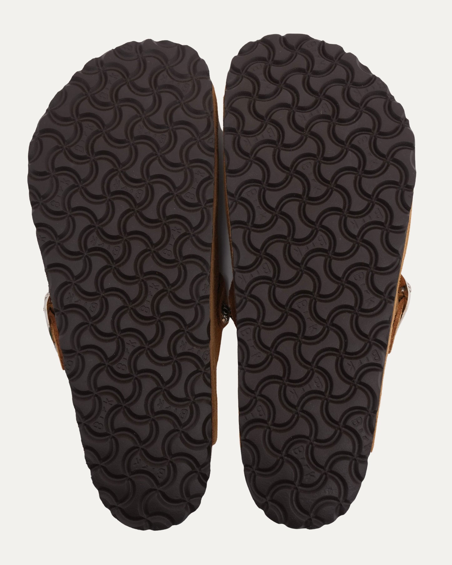 Dagger Embellished Birkenstock Boston Suede Mule