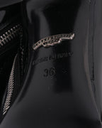 Patent Leather Star Embellished Sugar Jones Boots