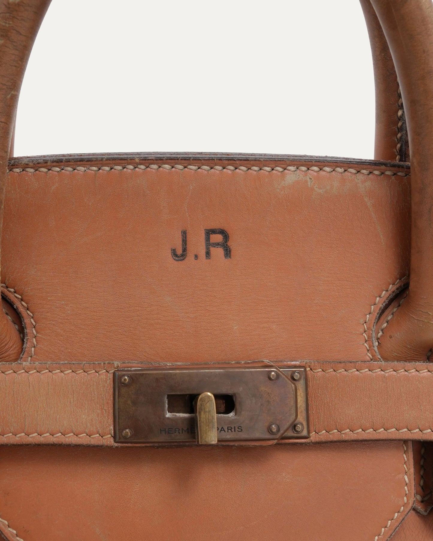 Vintage Toile HAC Birkin 45 Weekend Bag