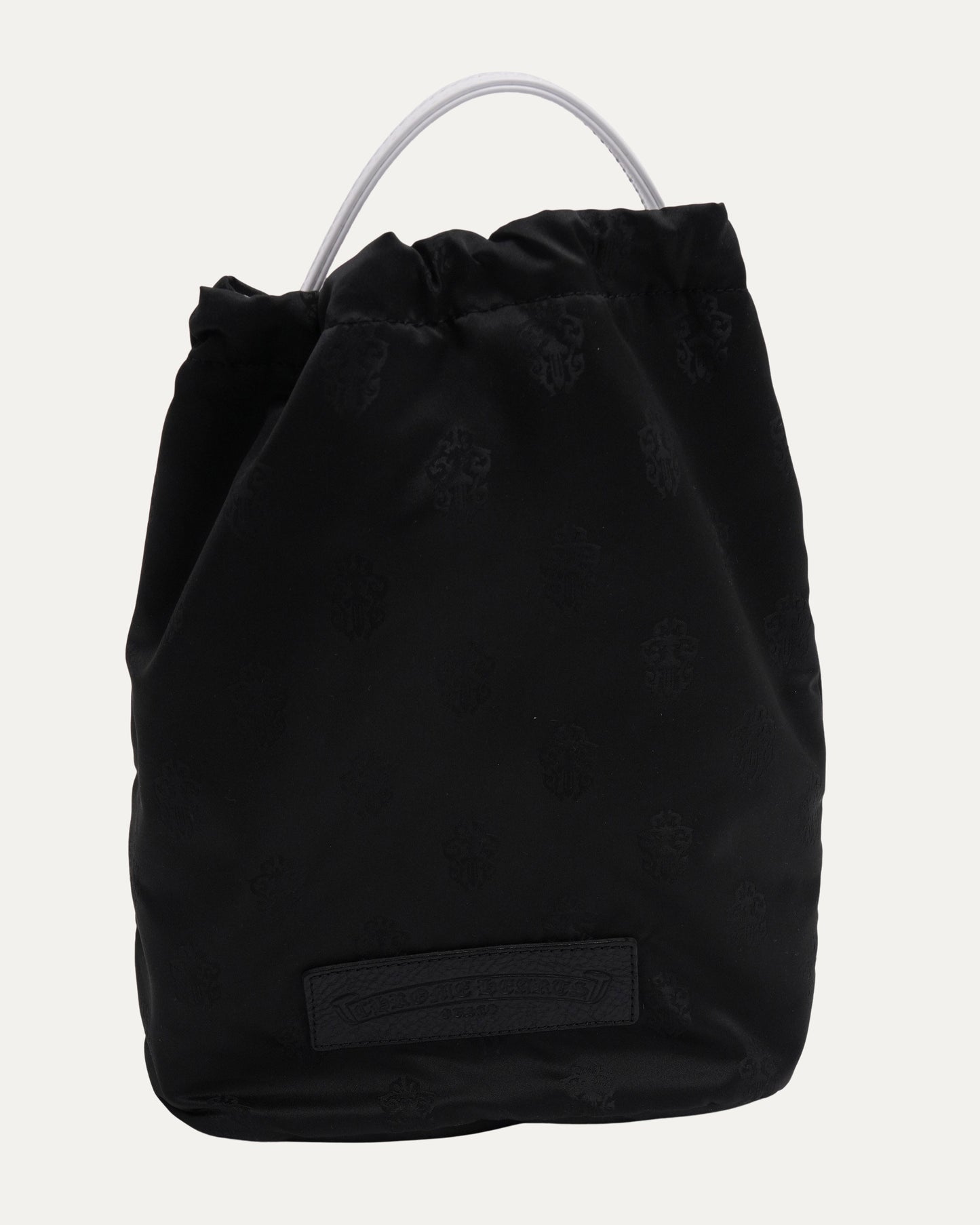 Patent Leather Cemetery Cross Patch Night Bag