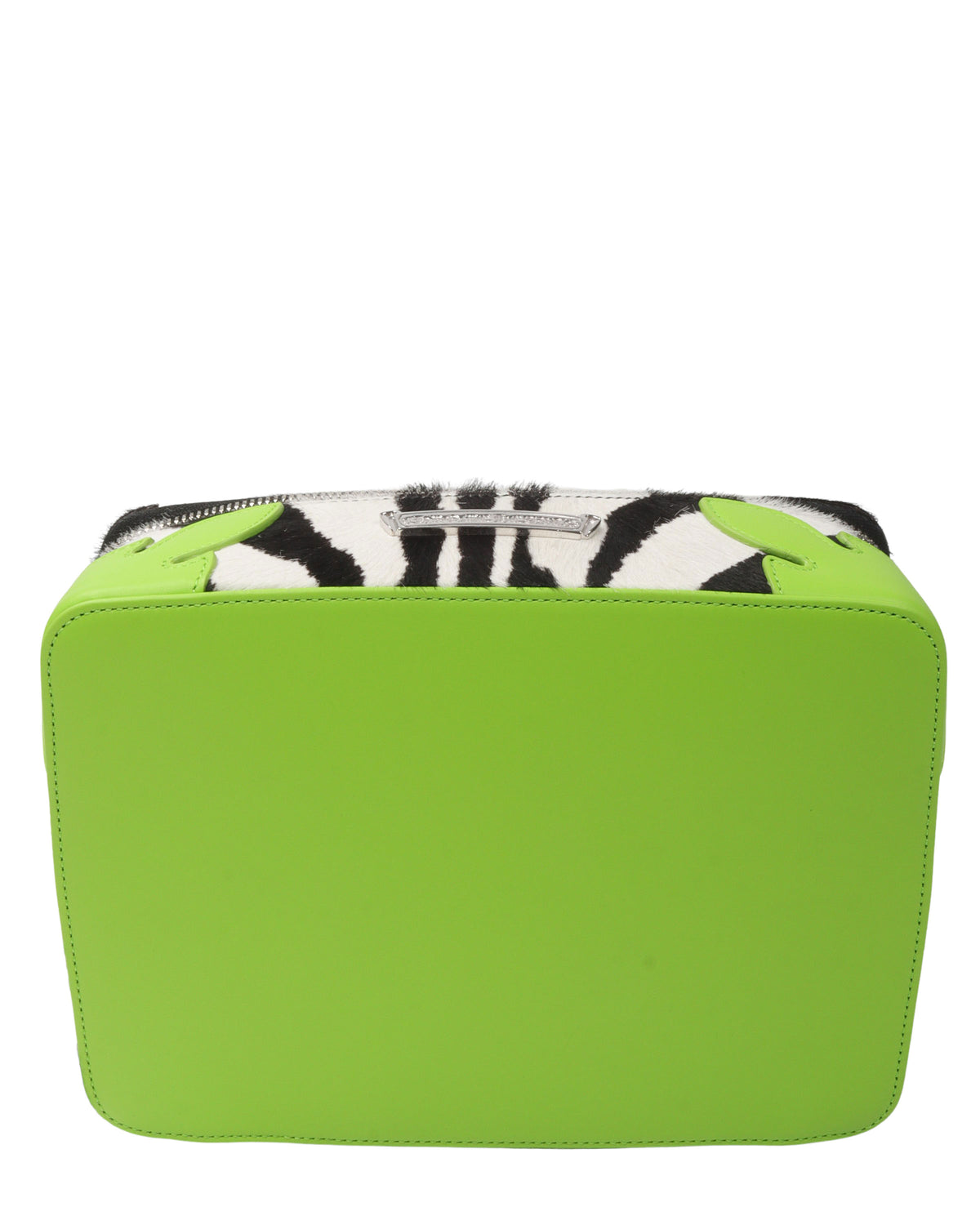 Leather & Pony Hair Jewelry Case