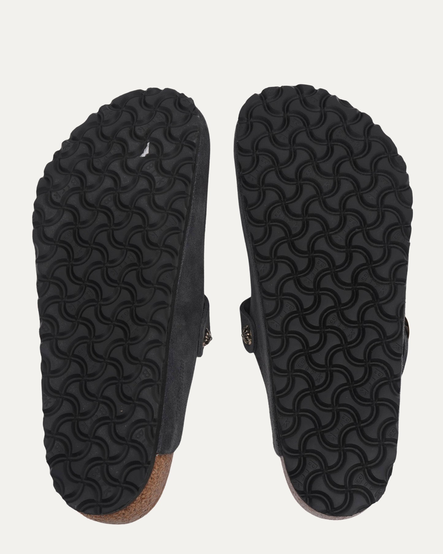 Dagger Embellished Birkenstock Boston Suede Mule