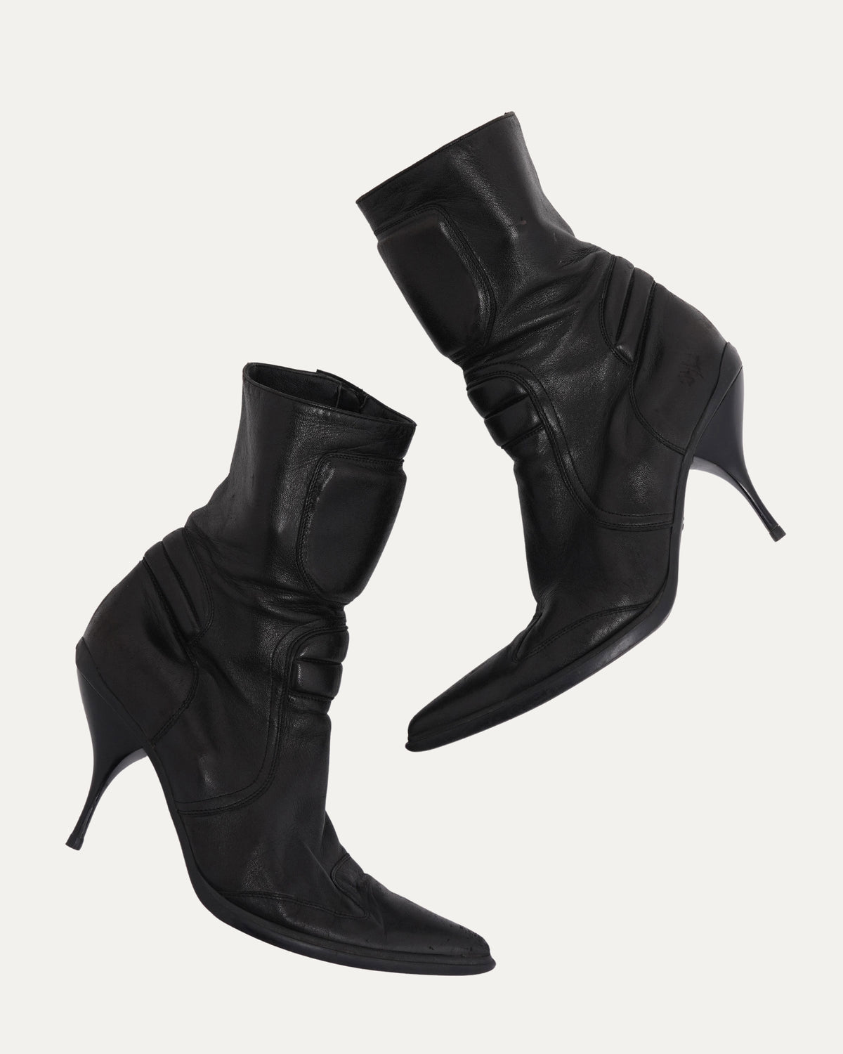 FW 1999 Heeled Moto Boot