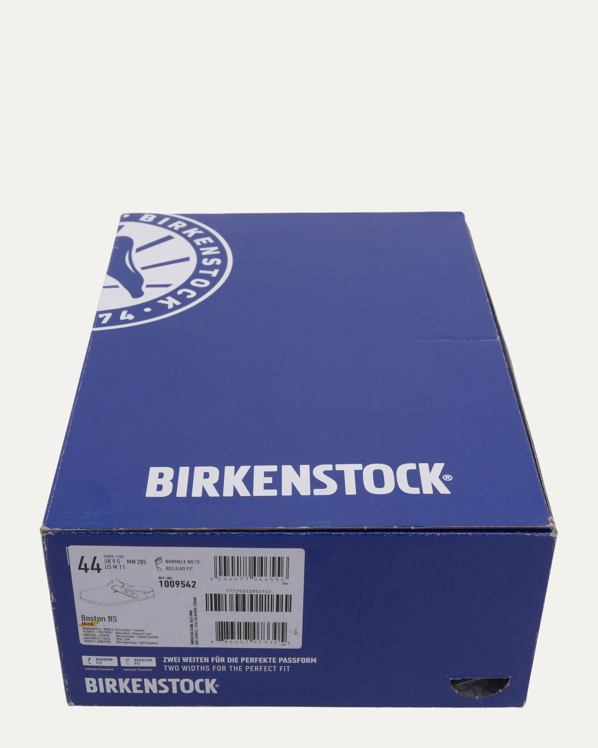 Dagger Embellished Birkenstock Boston Suede Mule