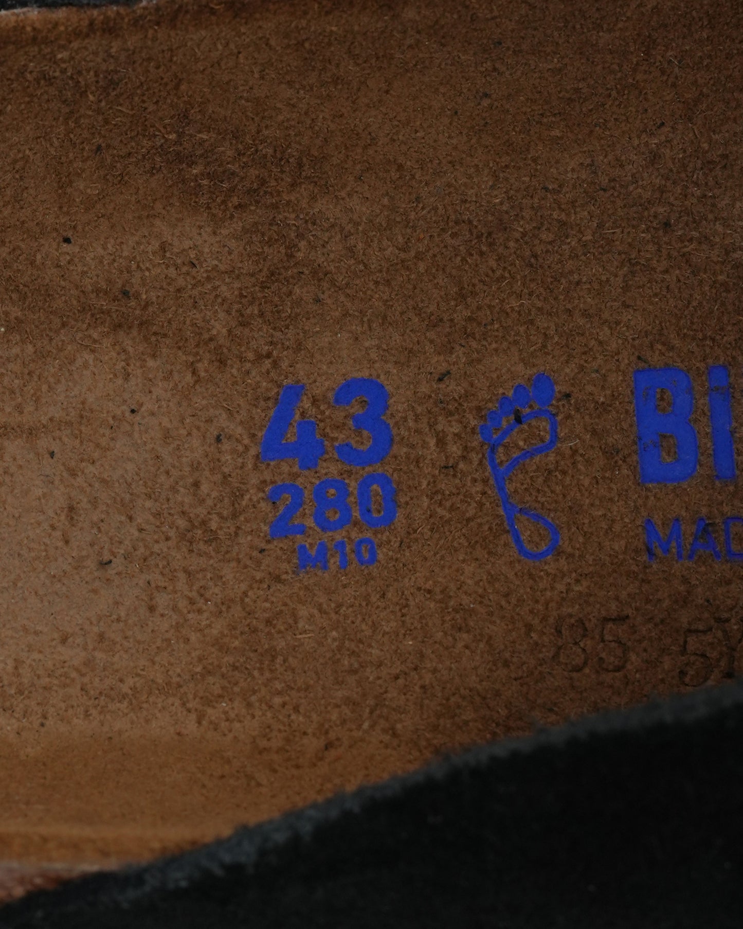 Dagger Embellished Birkenstock Boston Suede Mule