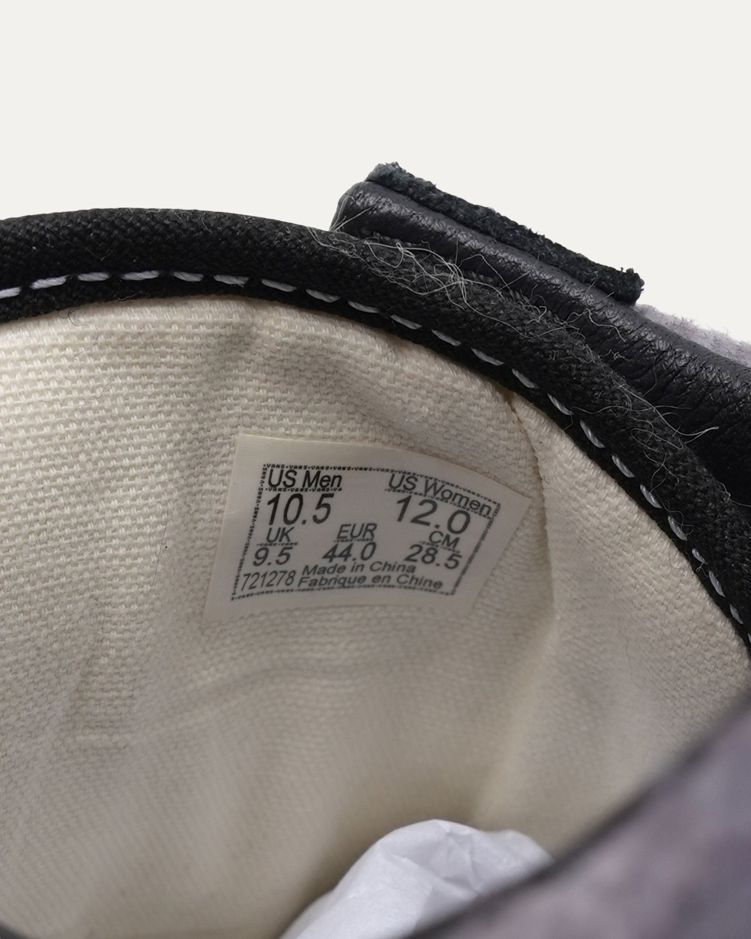 Satoshi Nakamoto Vans Moving Blanket Old Skool Sneakers – Justin Reed