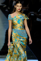 SS 2006 Embellished Silk Gown
