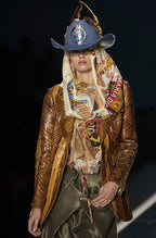 SS 2002 "Cuban Cigar" Print Top