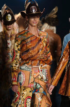 SS 2002 "Cuban Cigar" Print Top