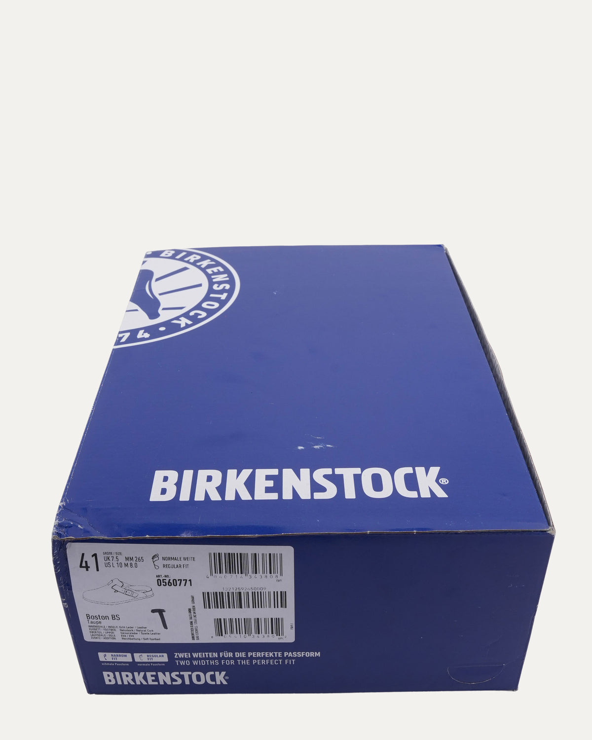 Dagger Embellished Birkenstock Boston Suede Mule