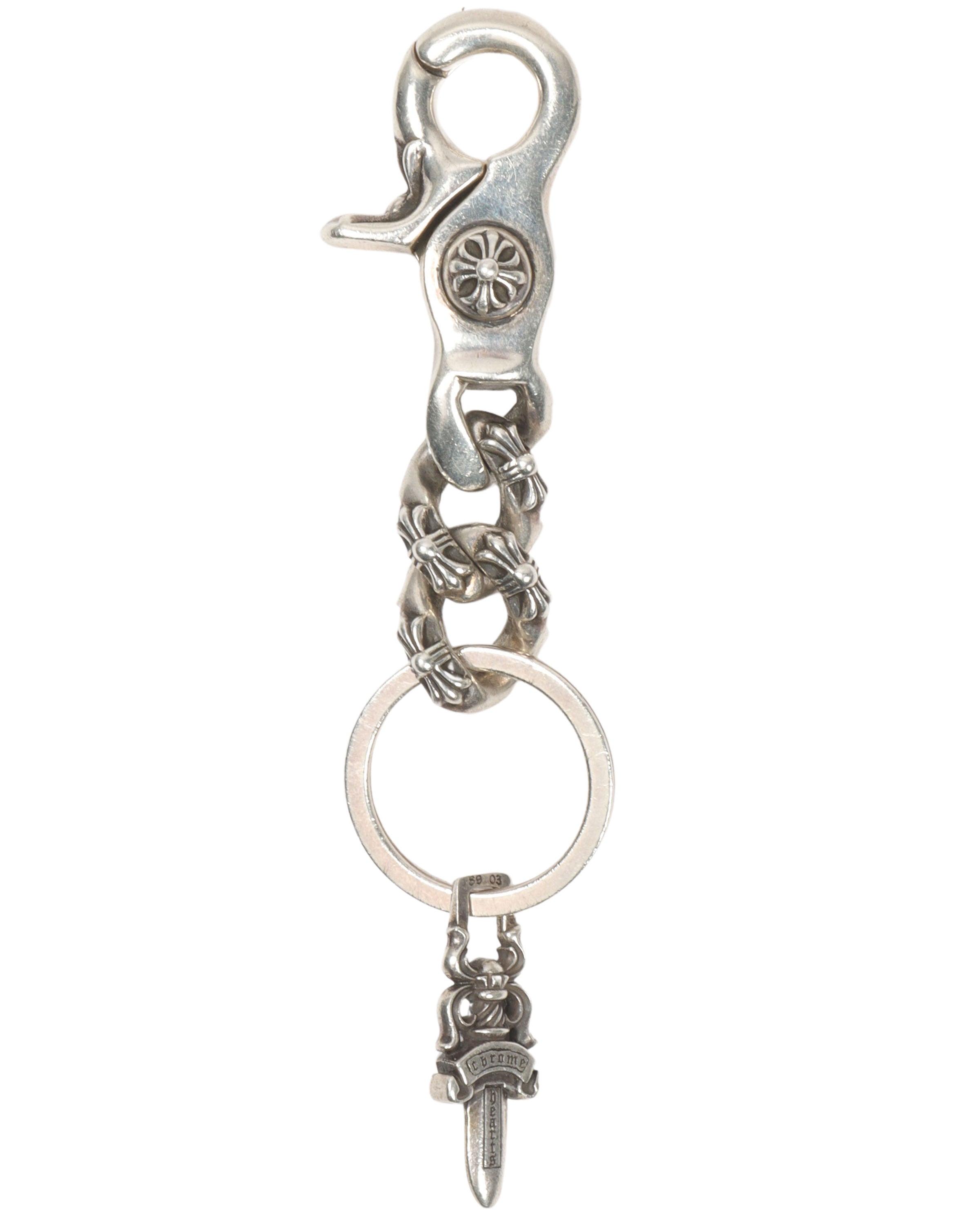 Chrome Hearts Fancy Link Dagger Keychain – Justin Reed
