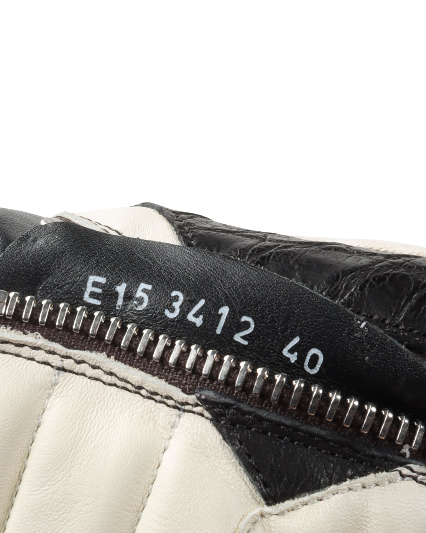 Rick Owens Crocodile Leather Geobasket Sneakers