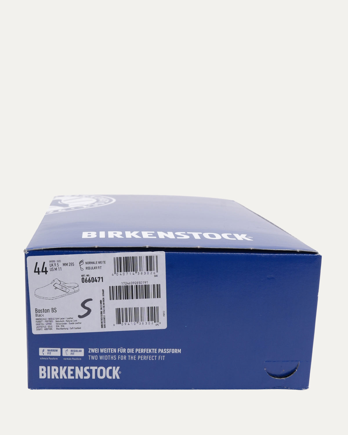 Dagger Embellished Birkenstock Boston Suede Mule