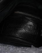 Silver Embellished Cross Patch Messenger Bag
