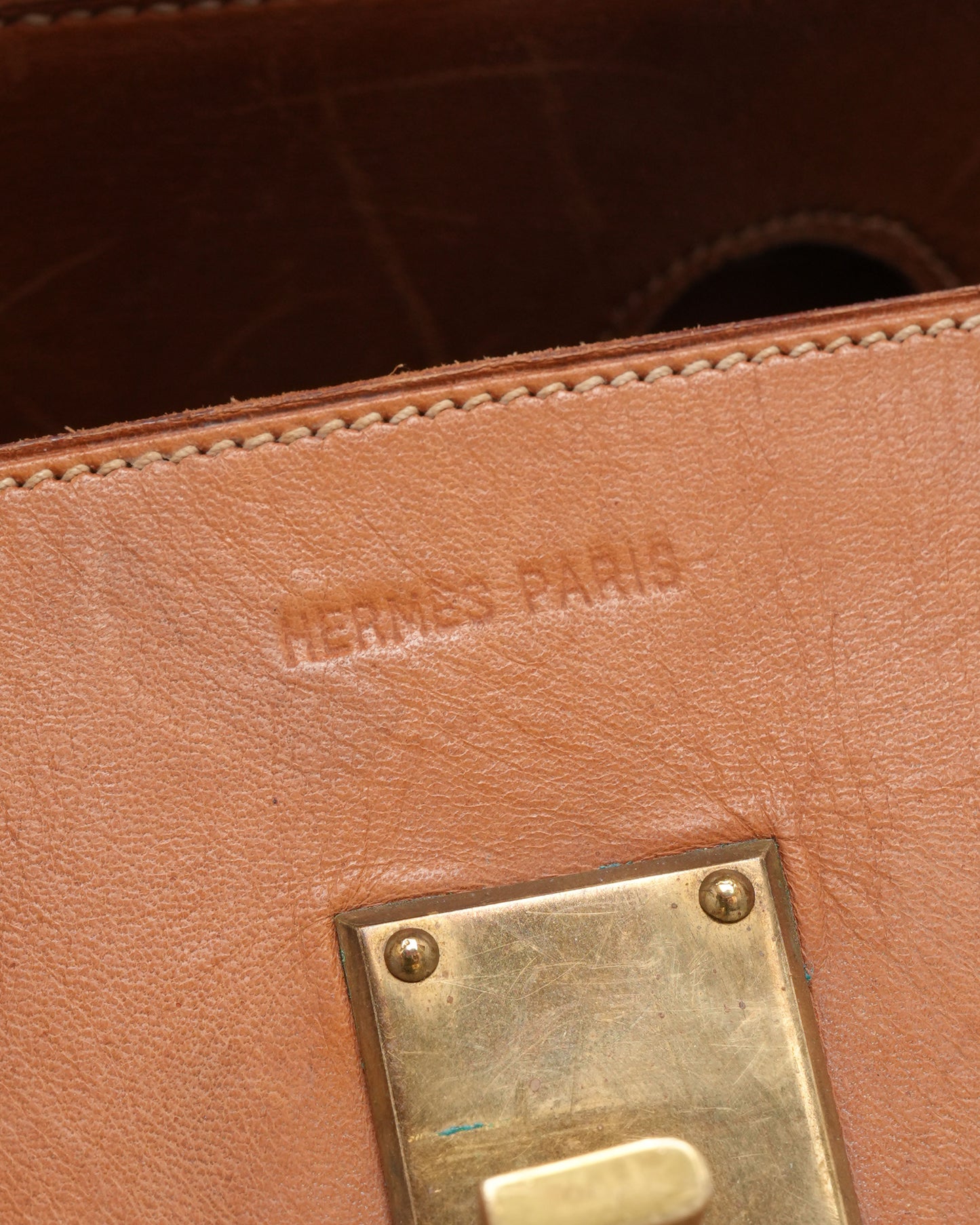 Vintage Barenia HAC Birkin 50 Weekend Bag