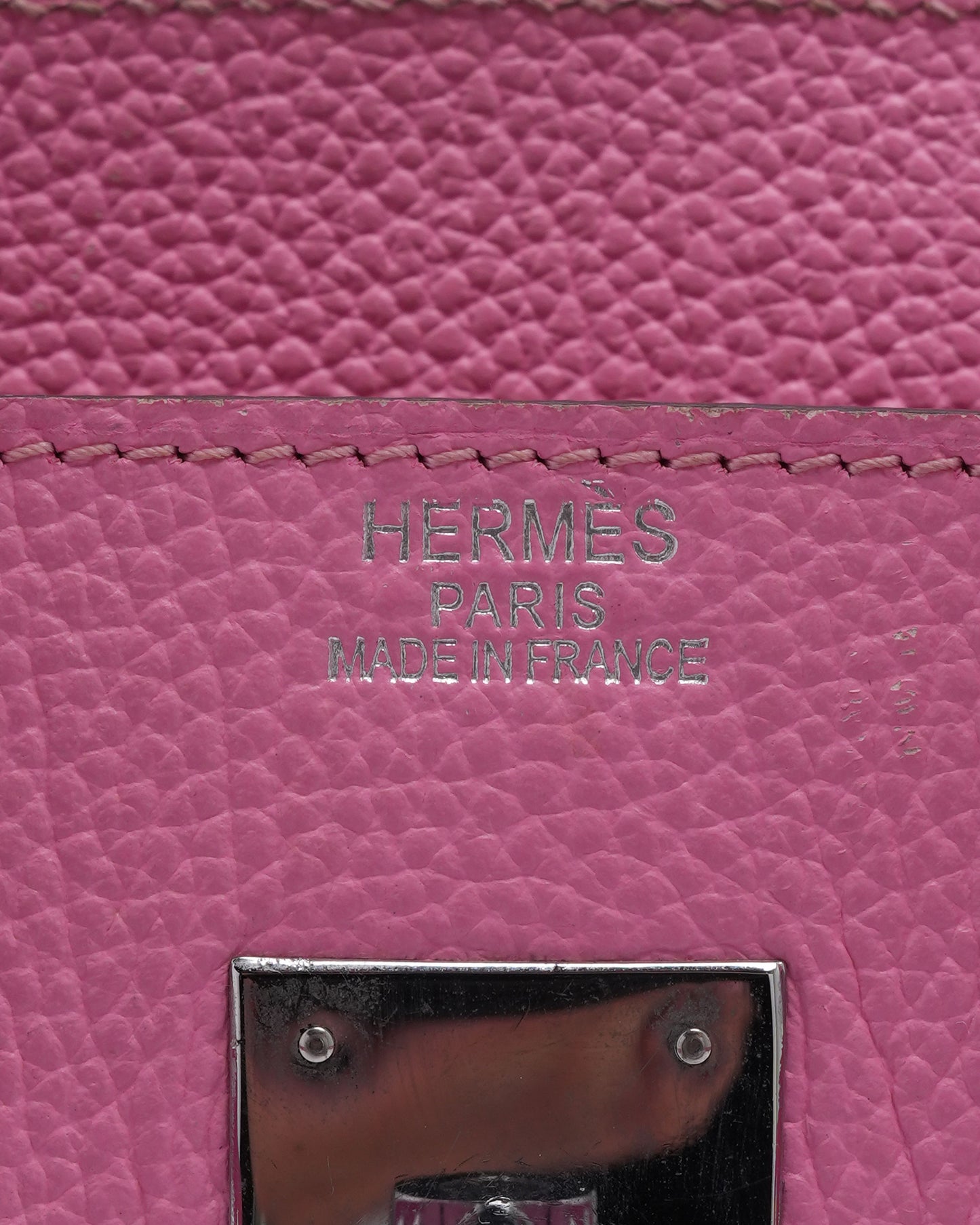 Pink Togo Leather Birkin 30