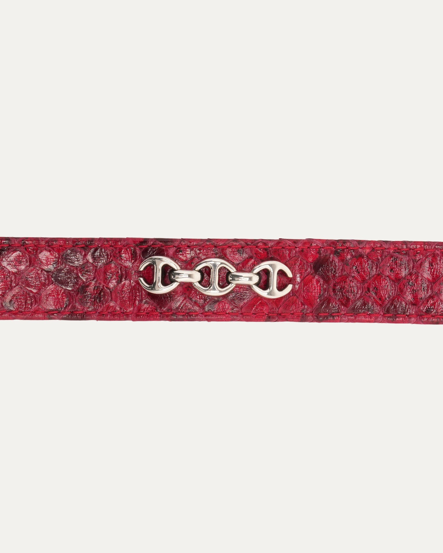 Snakeskin Western Belt
