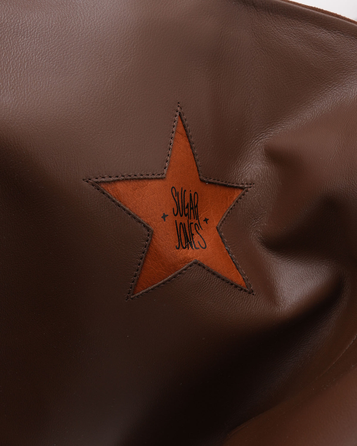 Suede Sugar Jones Cross Patch Boots