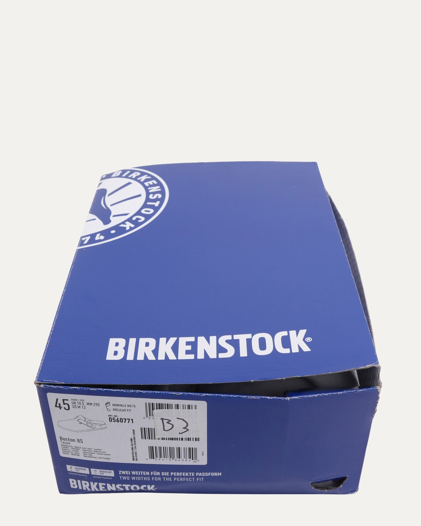 Dagger Embellished Birkenstock Boston Suede Mule