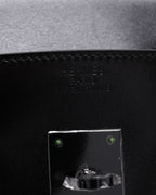 Box Leather Birkin 35 So Black PVD Hardware