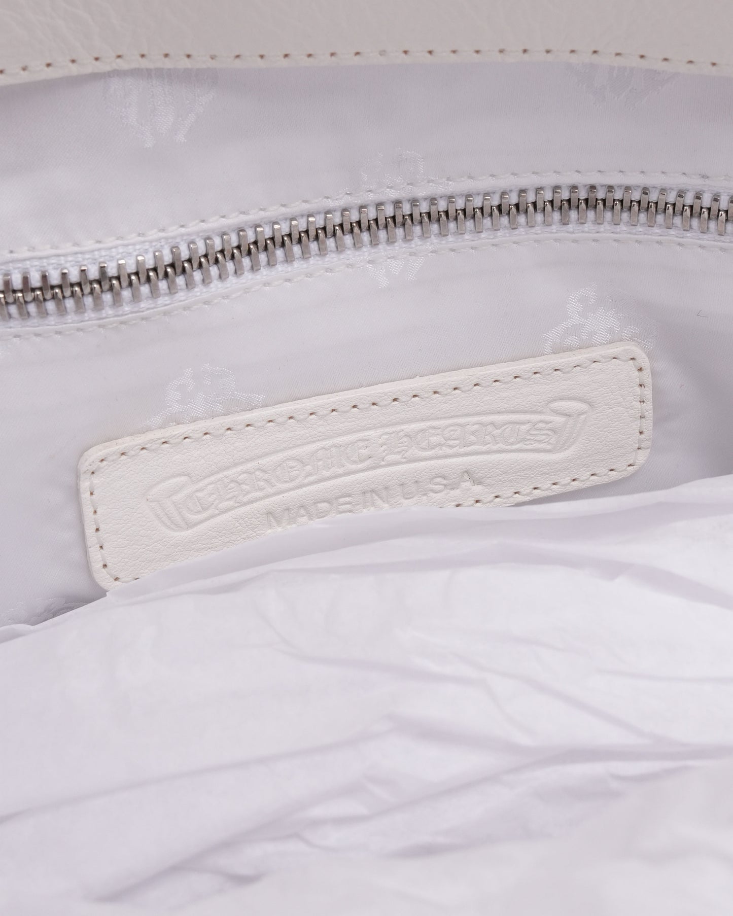 Filigree Cross Embellished Slouchy Mo Bag
