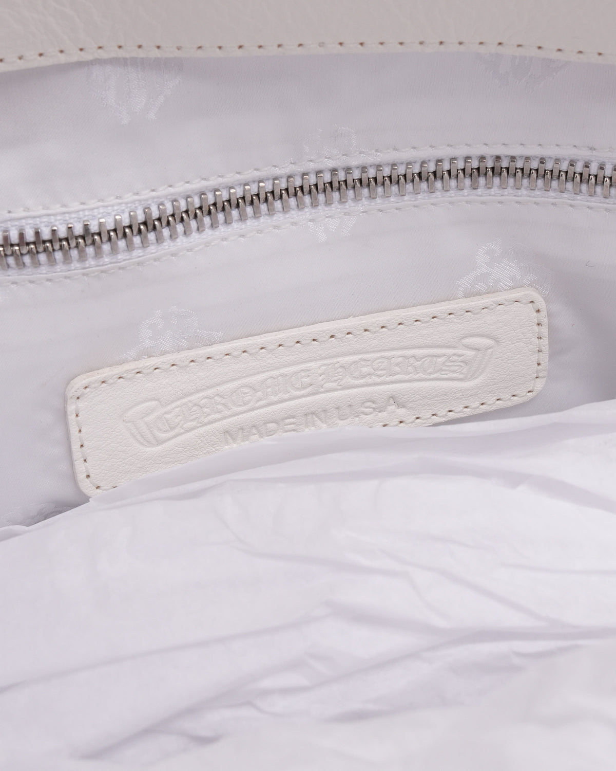 Filigree Cross Embellished Slouchy Mo Bag