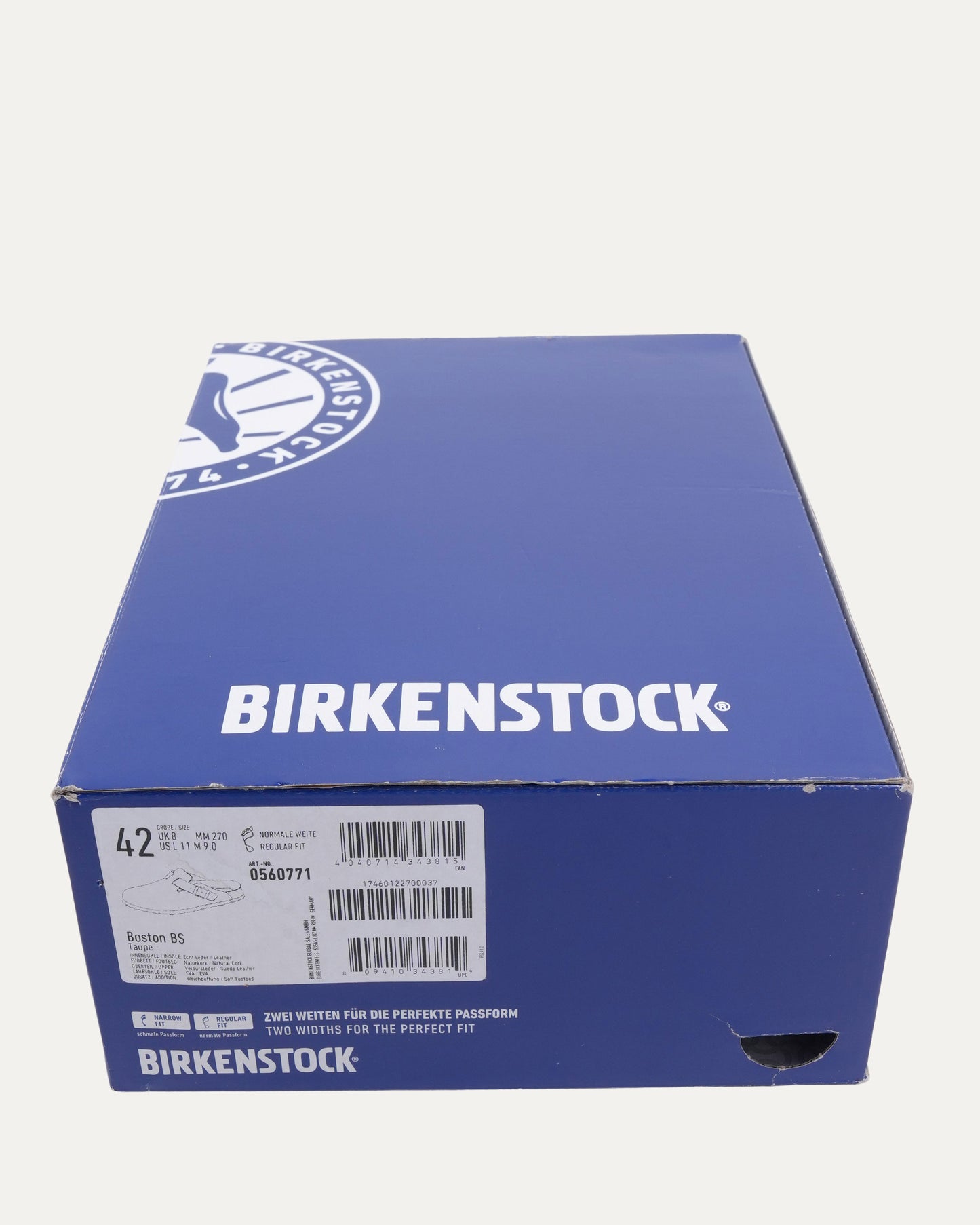 Dagger Embellished Birkenstock Boston Suede Mule
