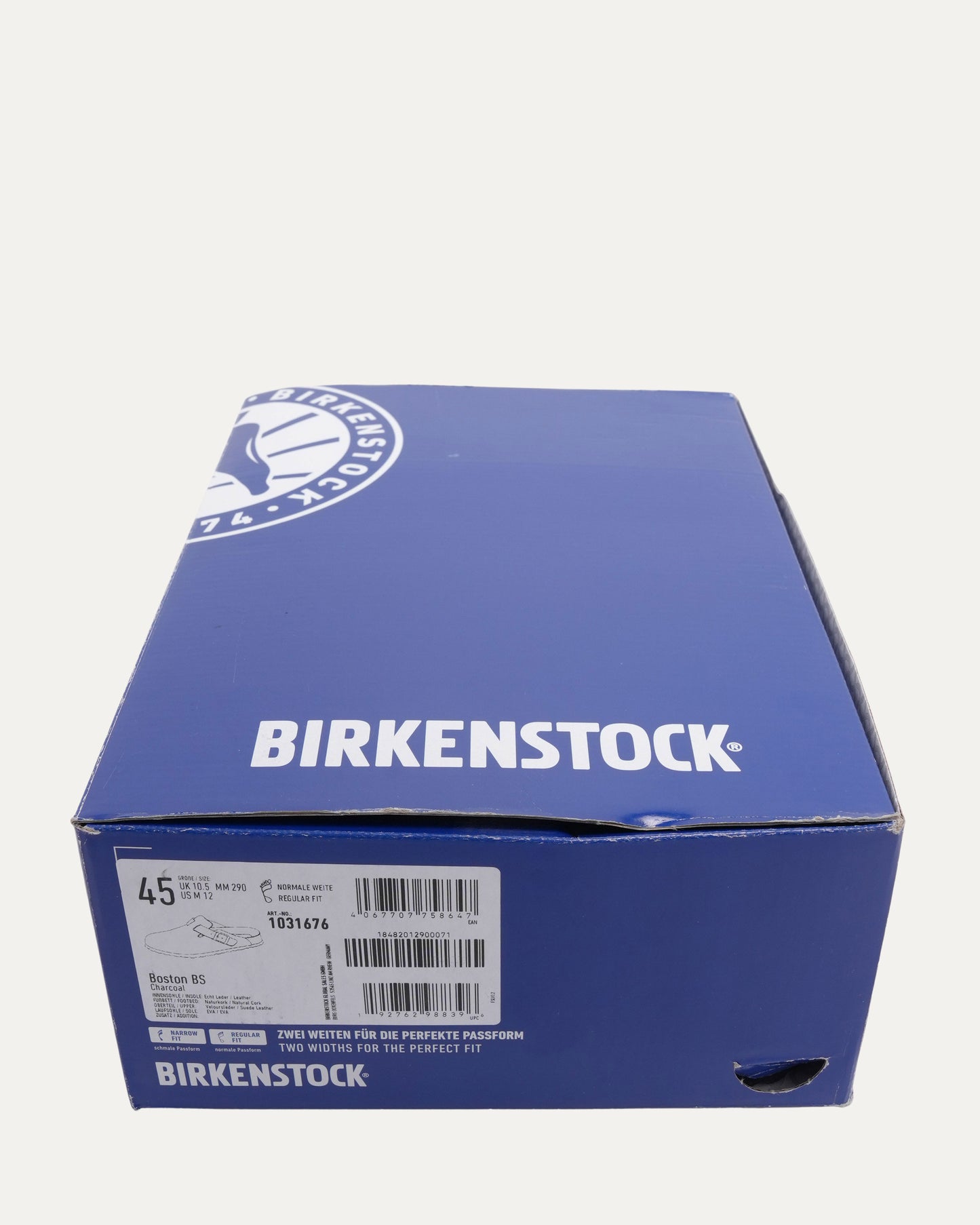 Dagger Embellished Birkenstock Boston Suede Mule