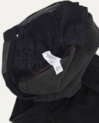 Flared Moleskin Cross Patch Pants