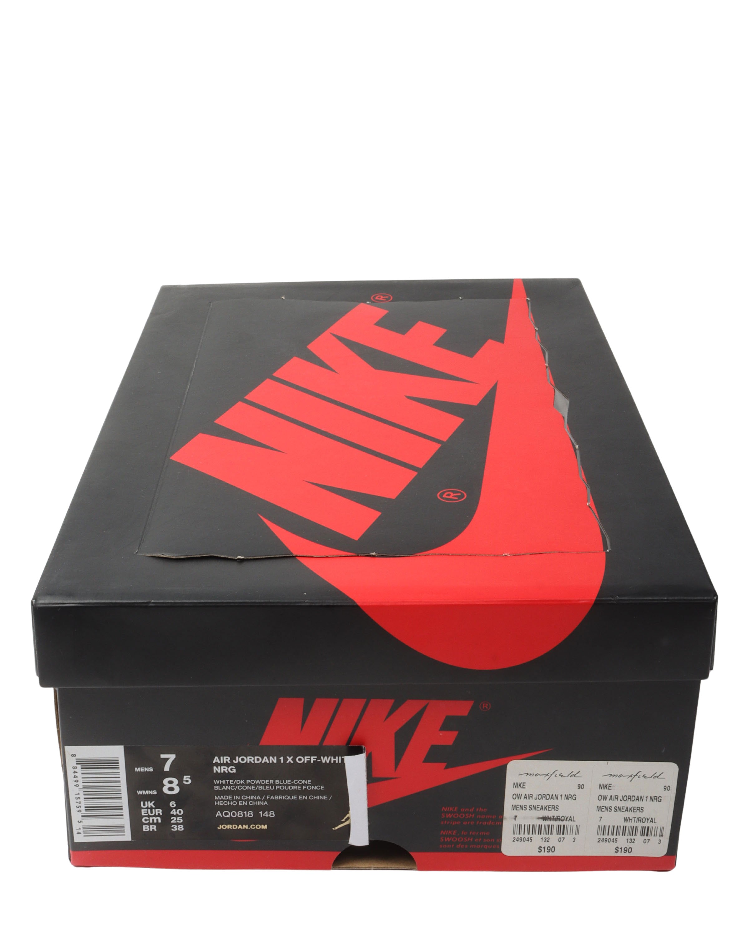 Nike UNC Jordan 1
