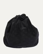 Embellished Cross Patch Fur Bag