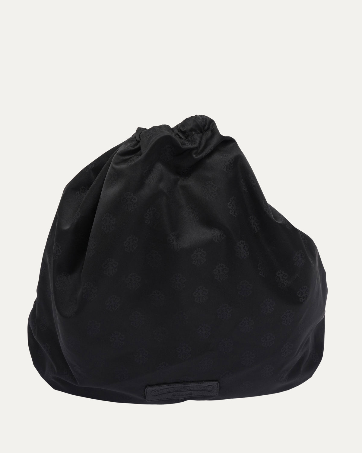Embellished Cross Patch Fur Bag