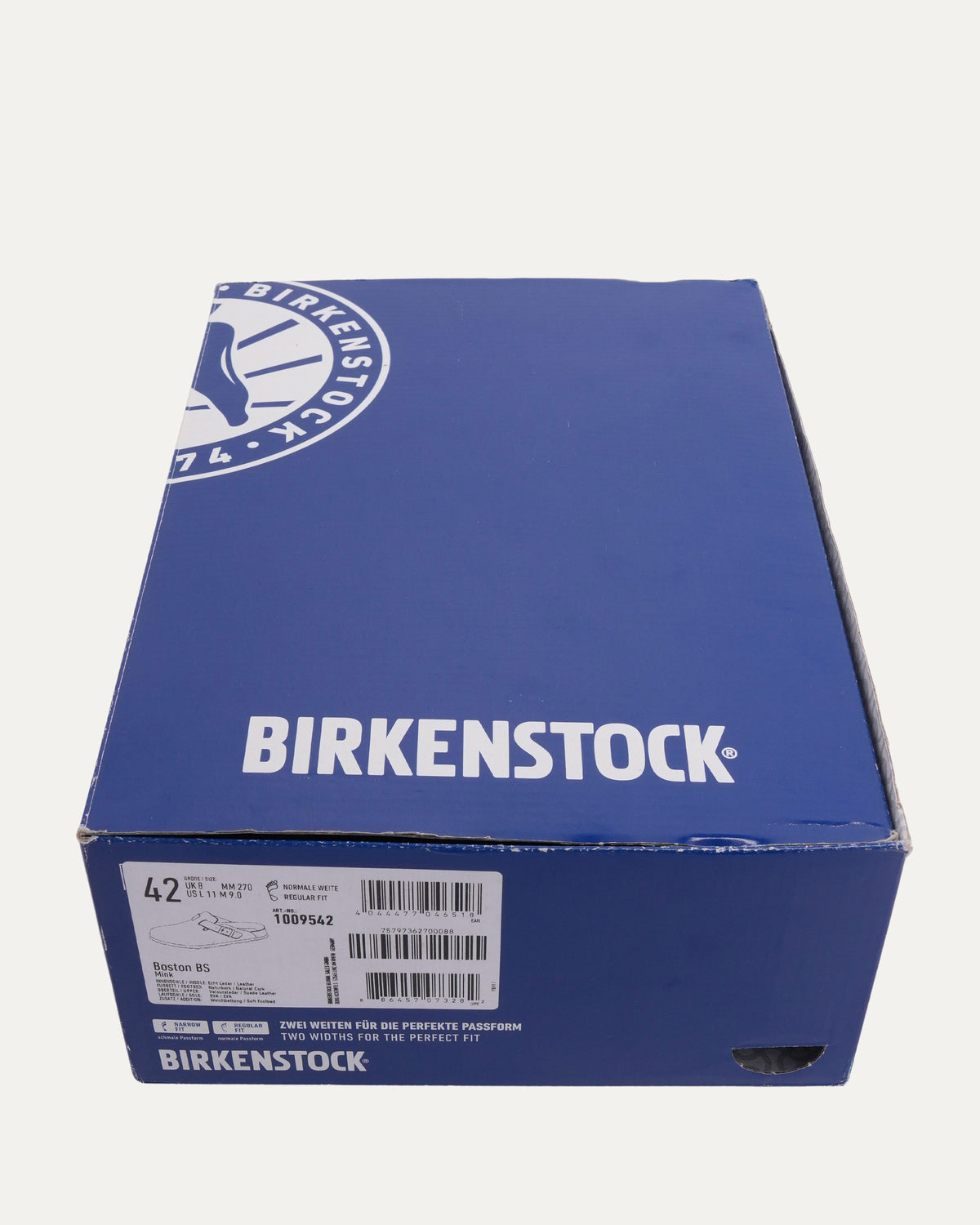 Dagger Embellished Birkenstock Boston Suede Mule