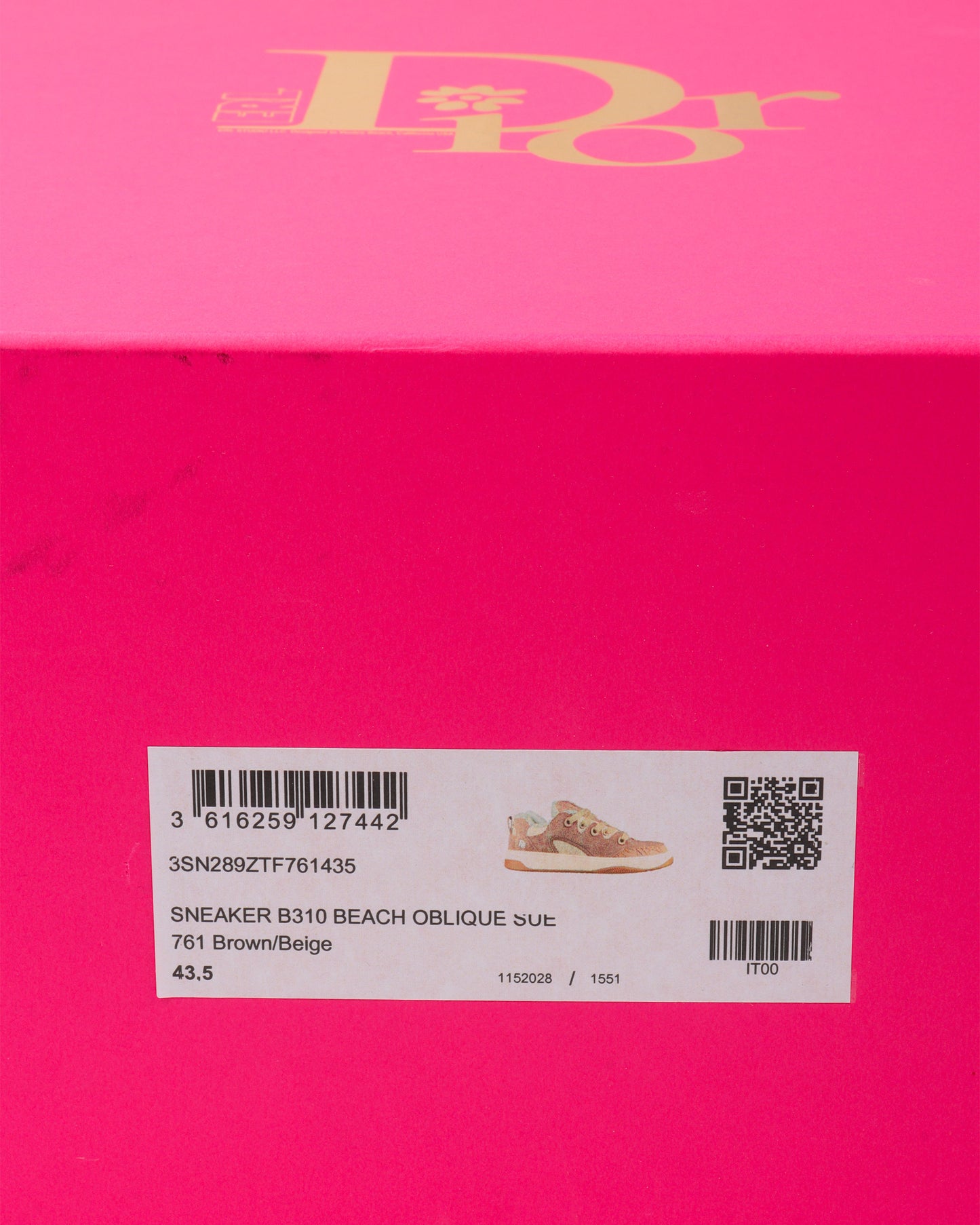 ERL B9S Skater Sneaker Lilac EU Exclusive
