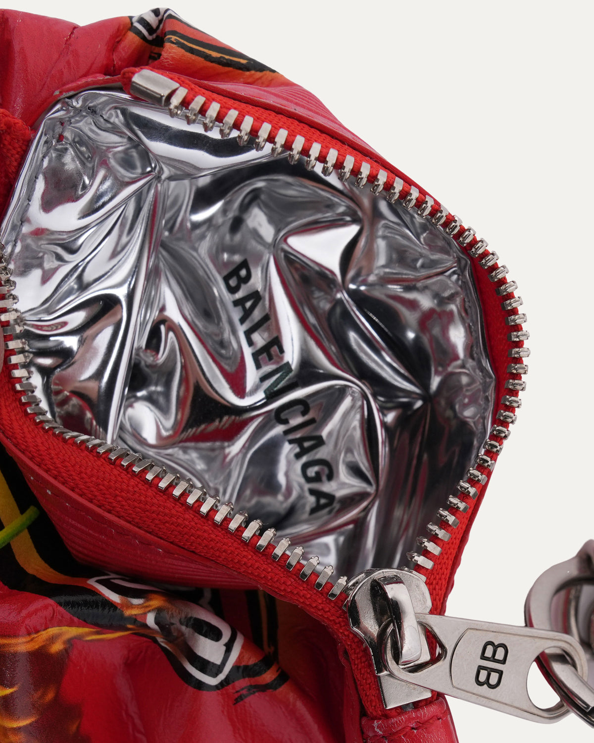 Leather Chips Bag Pouch