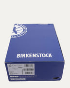 Cross Embellished Birkenstock Boston Suede Mule