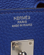 Kanye West Lucien Togo Verso Birkin 25 Bleu Royal Capucine