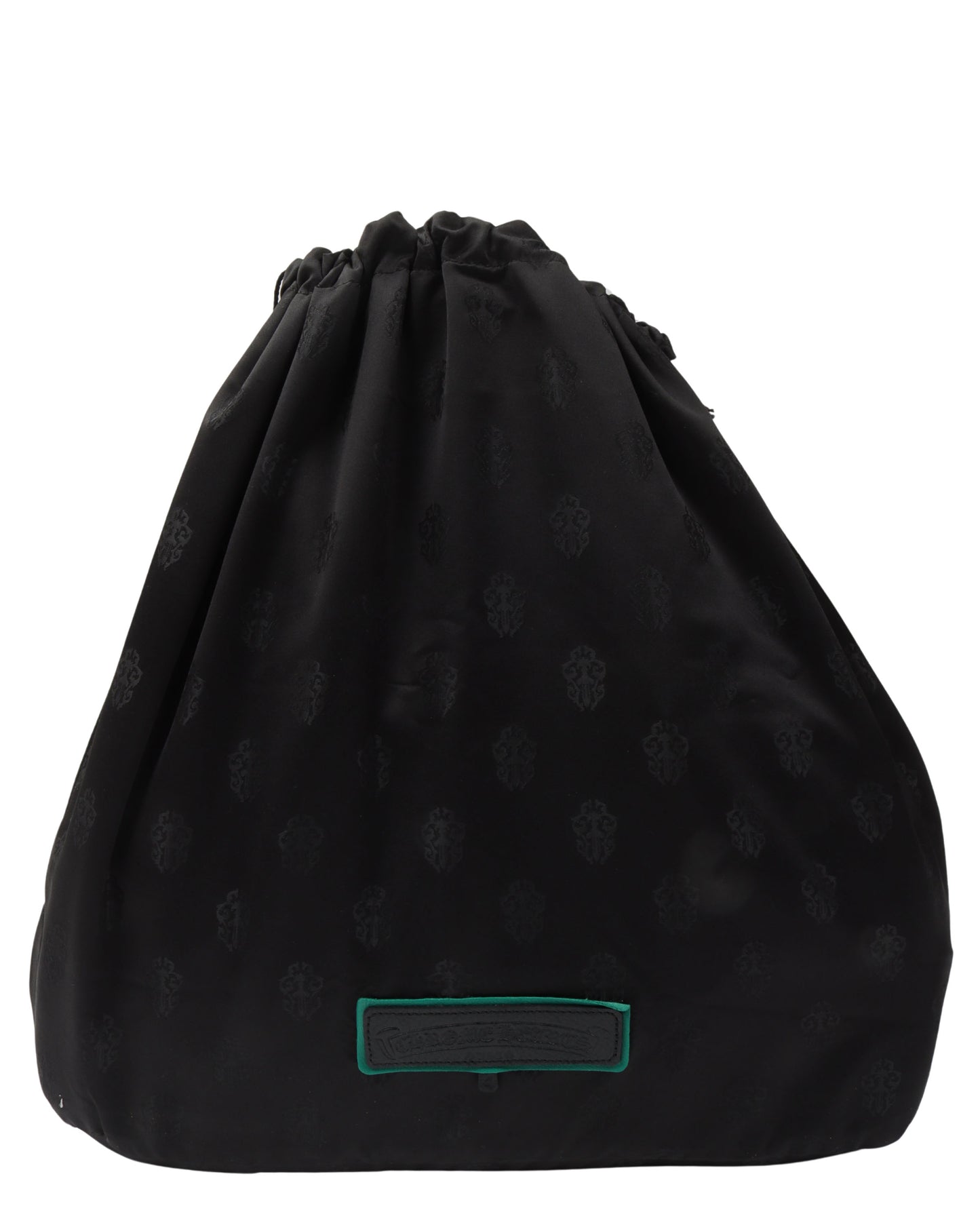 Leather Fleur Cross Patch Bowling Bag