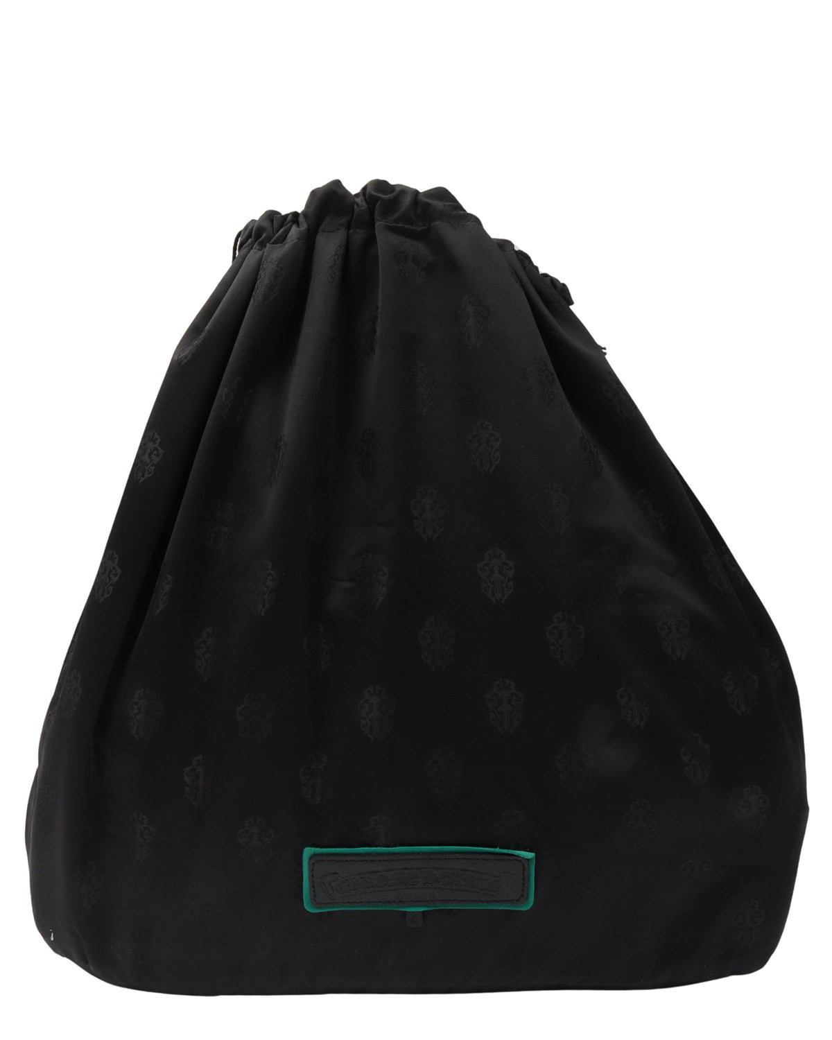 Leather Fleur Cross Patch Bowling Bag